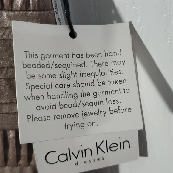 NEW Calvin Klein Wedding Party Mother of Bride Maxi Dress Size 14 - Picture 5 of 16